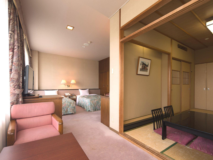 Bedroom, Hotel Sakushu Musashi, Mimasaka