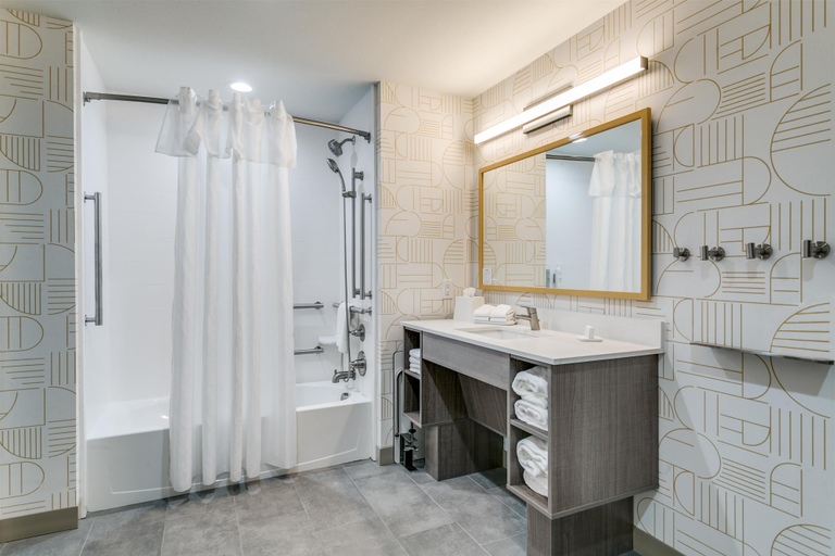Bathroom 4, Home2 Suites by Hilton Coppell DFW Grapevine North, Dallas