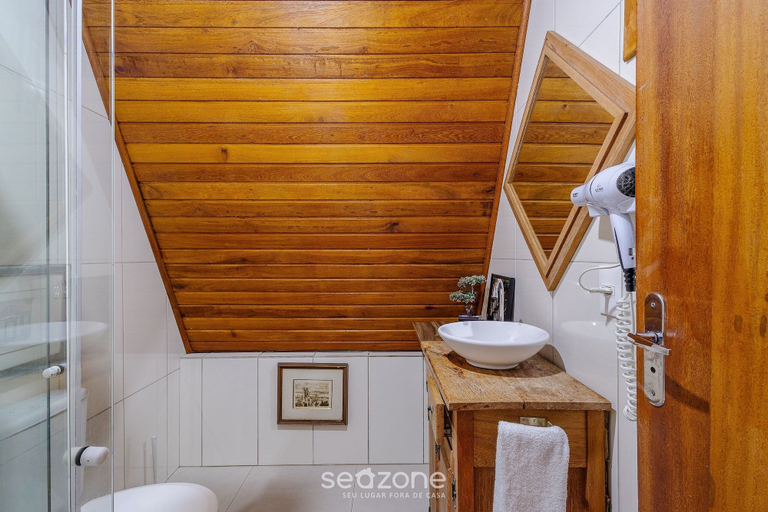 Bathroom 4, Fully Equipped Studios Near Armacao Beach and Beto Carrero Park - TRS, Penha