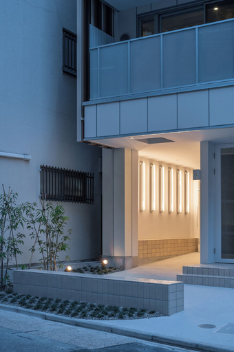 Front of property - evening/night, SEVENSTORIES, Nagoya