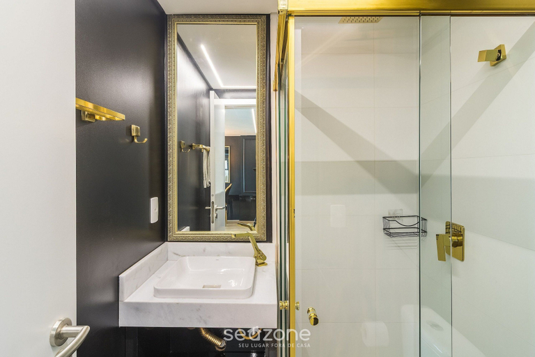 Bathroom 4, Apartments 850m From Praia Brava - RCX, Itajaí