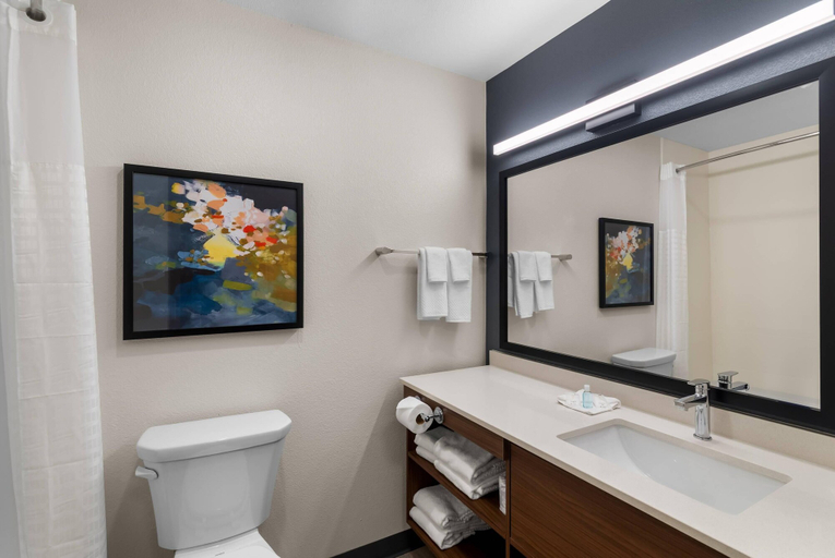 Bathroom 4, Everhome Suites Bastrop By Choice Hotels, Bastrop