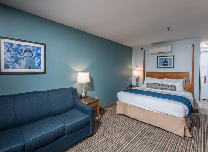Bedroom, Rockland Harbor Hotel, Knox