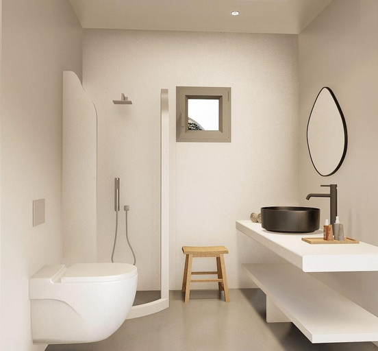 Bathroom 4, Cilon Suites Santorini, South Aegean