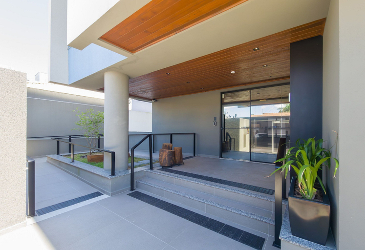 Exterior detail, Modern Studio 650m From Ufsc - Cnt303, Florianopolis
