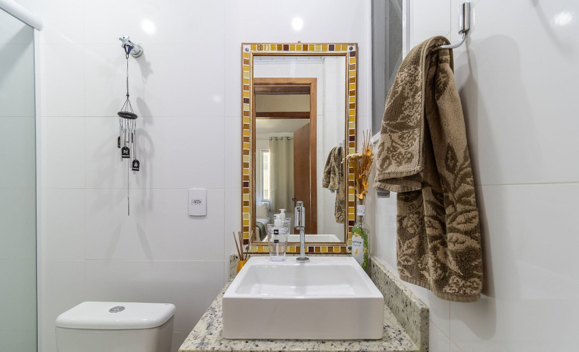 Bathroom 3, Condominium in Floripa 300m From the Beach - CAS, Floriniapolis