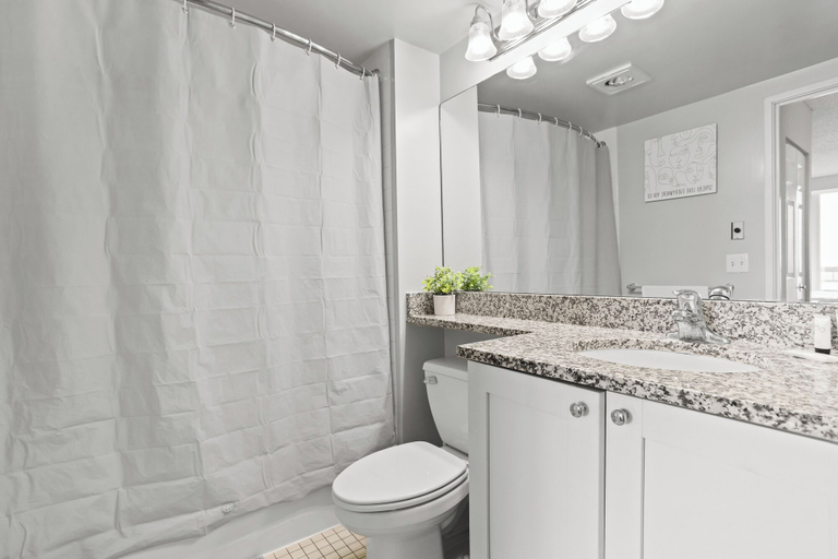 Bathroom 3, Work + Rest in DC Apartments, Arlington