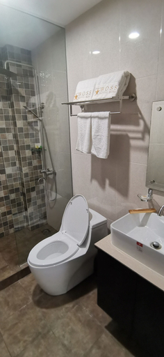 Bathroom 4, Dancenter Boss Hotel Near Clark International Airport, Angeles City