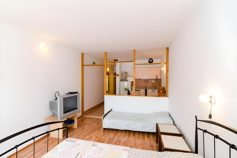 Bedroom 2, Apartments Bezek - Studio Apartment with Sea View 2 A, Orebić