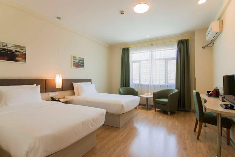 Bedroom 2, Belleaire Hotel Shanghai Jinshan Bailian City Beach, Shanghai