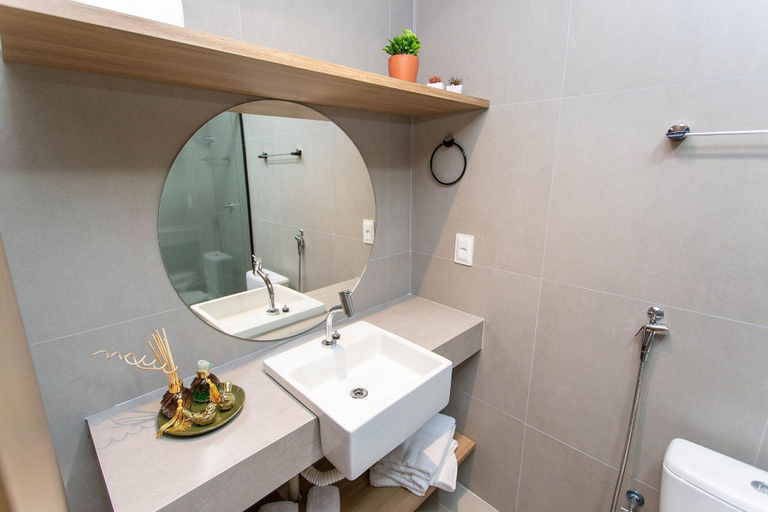 Bathroom 4, Bauten Cabo Branco 307 por Carpediem, João Pessoa