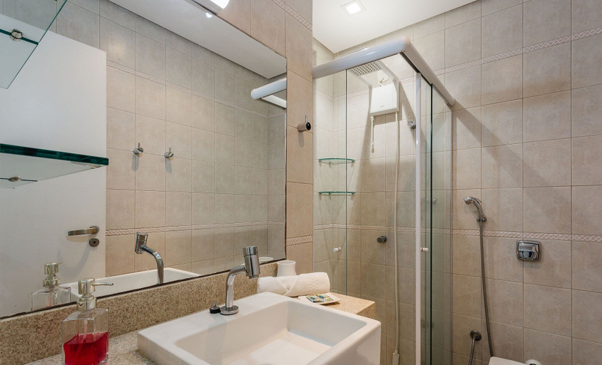 Bathroom, Apt w/ Barbecue Close to the Beach - Ceg0202, Florianopolis