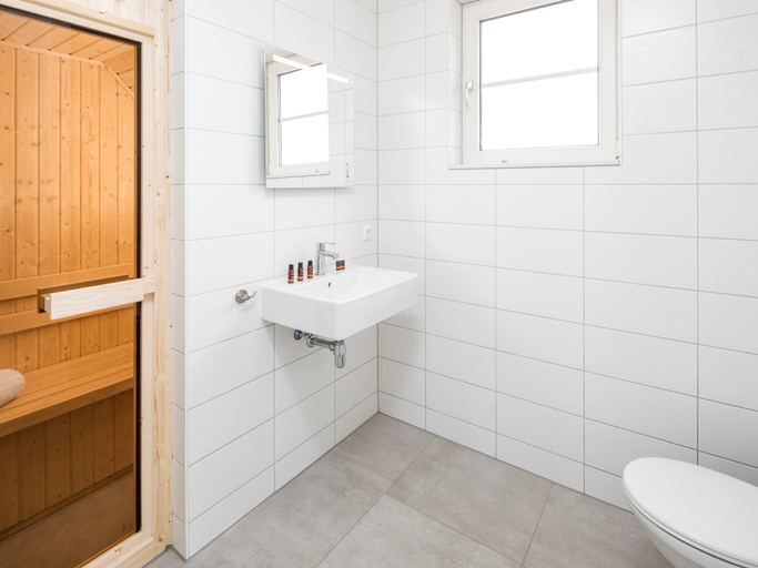 Bathroom, Villa near beach with infrared sauna, Sluis