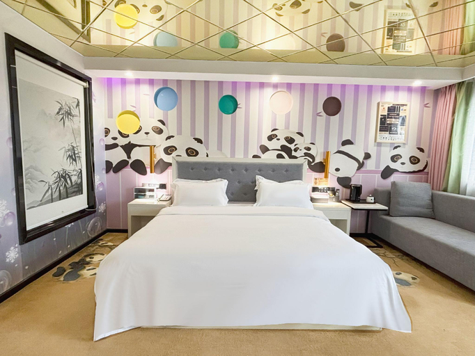 Bedroom 2, Panda Prince Hotel (Chengdu Airprot), Chengdu