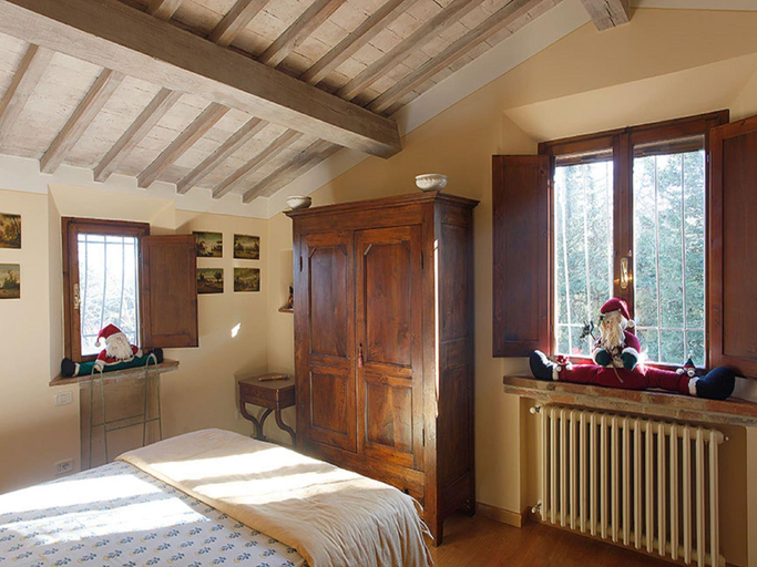 Bedroom 3, Stylish Cetona Apartment with Pool, Siena