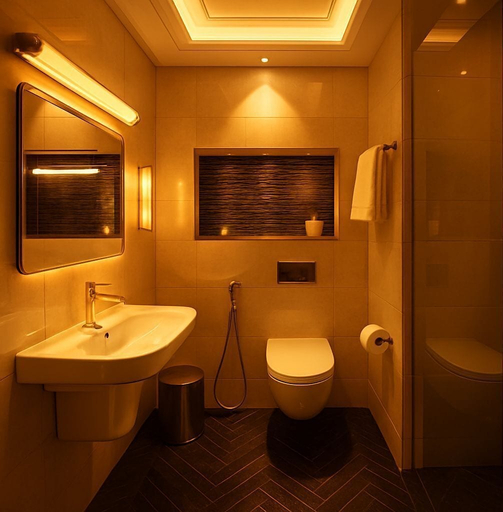 Bathroom 4, Safari Kuwait Hotel Apartments, Kuwait City