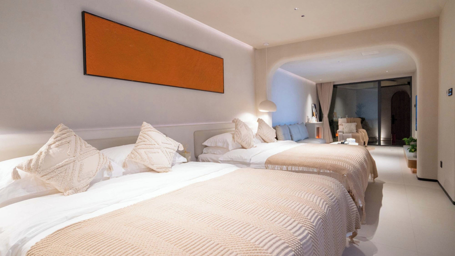 Bedroom 2, Beifei Garden Majestic Great Wall View, Beijing