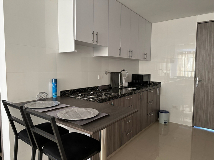 Private kitchen 3, Nirvana ApartaHotel, Santiago de Cali