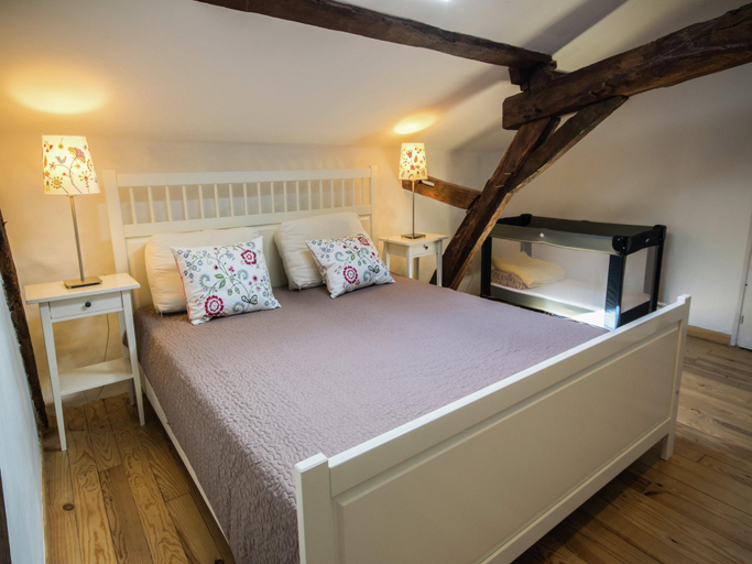Bedroom 3, Luxurious holiday home with private pool, Hautes-Pyrénées
