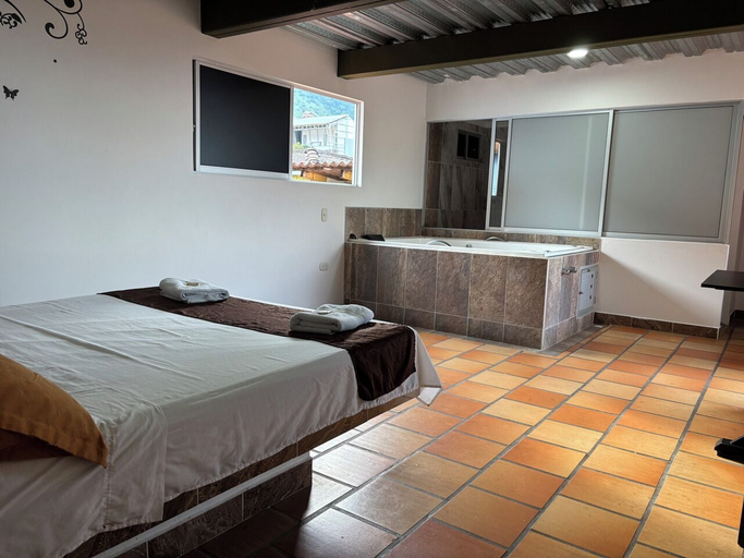 Bedroom 3, Hotel Balcon Tamesino, Támesis