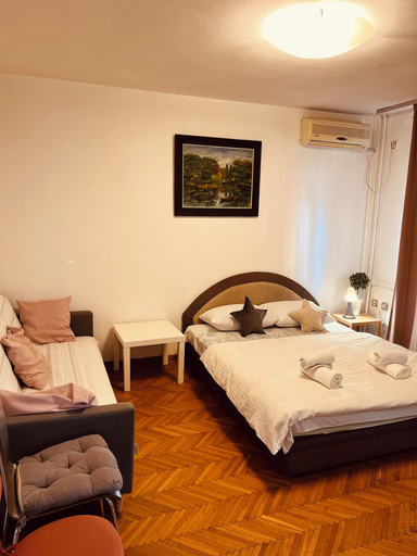 Bedroom 2, İstanbul Apartment, Belgrade
