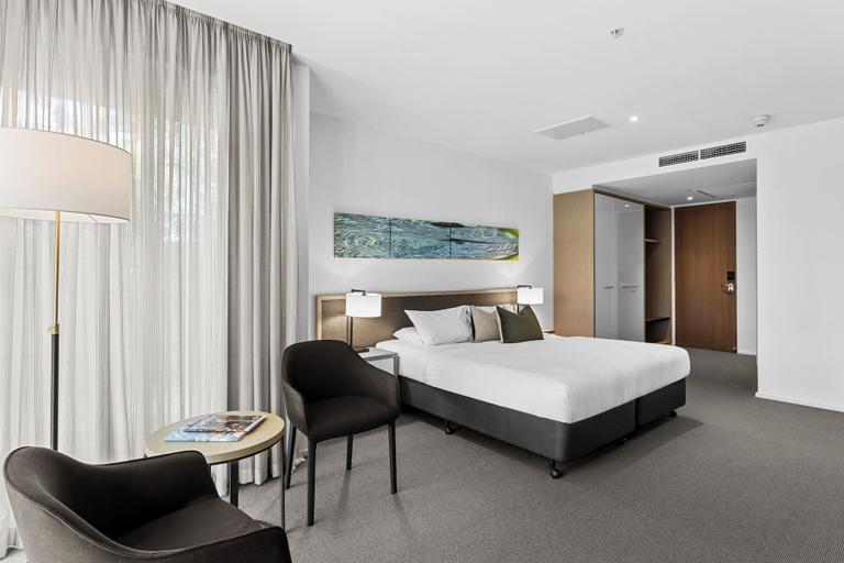 Bedroom 2, Quarters at Flinders Hotel, Melbourne