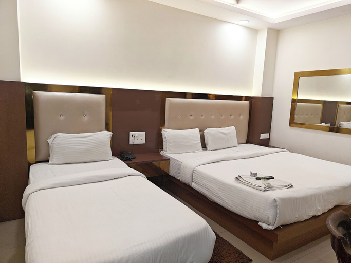 Bedroom 4, Hotel Apple Villa @ Paharganj, Delhi