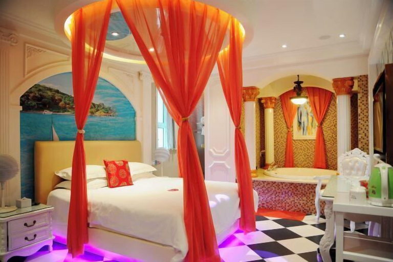 Bedroom 4, Yi Cheng Hotel (Xinbai Square Subway Station Store, Shijiazhuang), Shijiazhuang