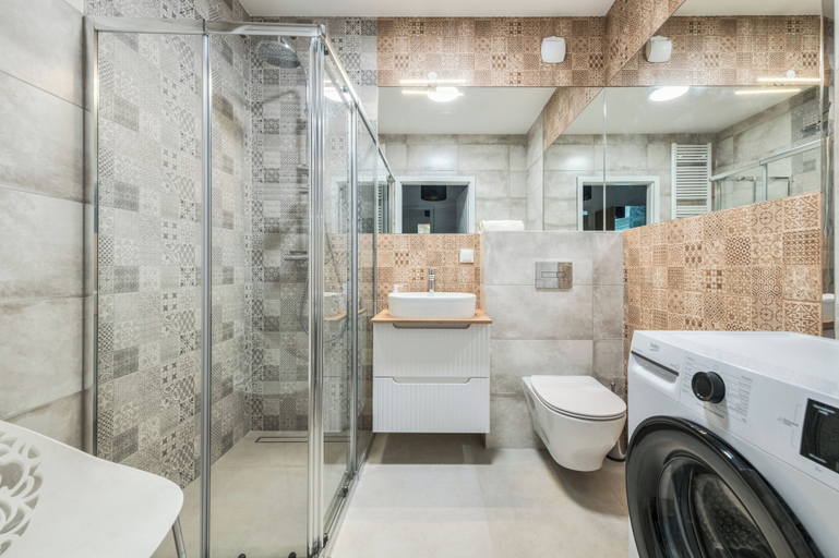 Bathroom 4, Horizon 3 by Grand Apartments, Gdańsk City