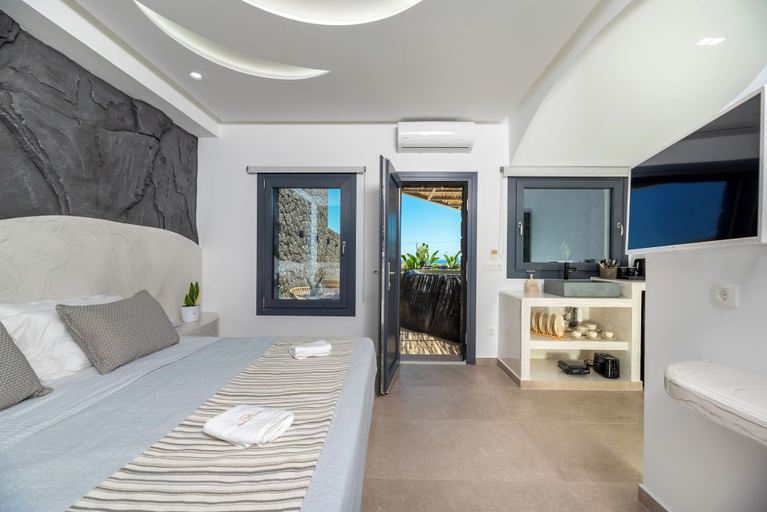 Bedroom 3, Mperes Villas, South Aegean