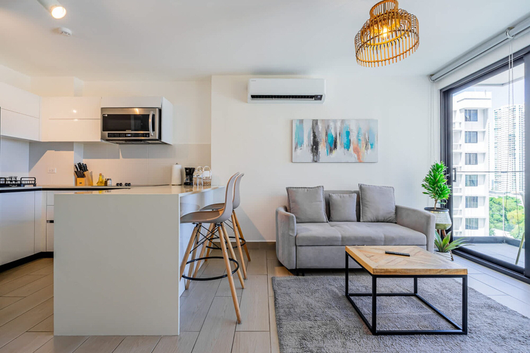 Room 3, w Premium 1BR w Balcony in San Francisco, Panamá