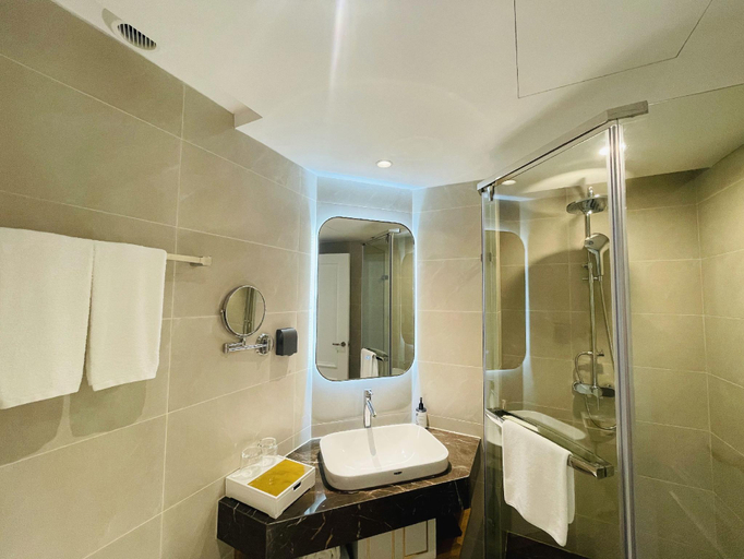 Bathroom 3, Belleaire Hotel Shanghai Jinshan Bailian City Beach, Shanghai