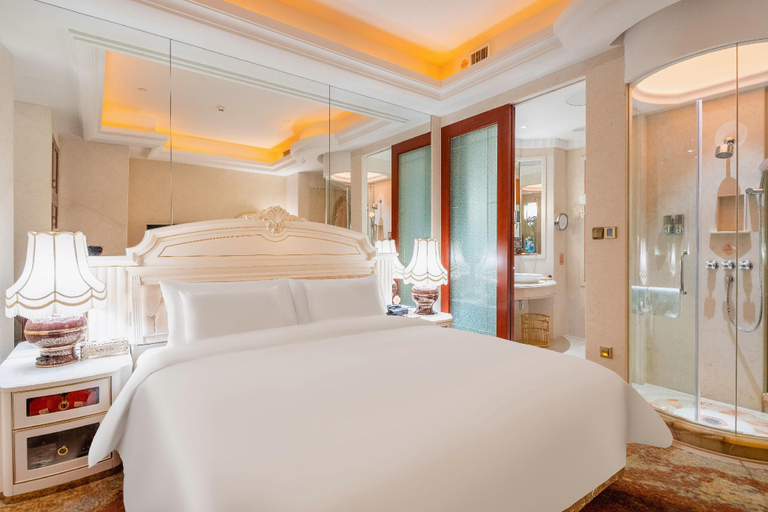 Bedroom 2, CIXI PLATINUM HANJUE HOTEL 慈溪白金汉爵大酒店, Ningbo