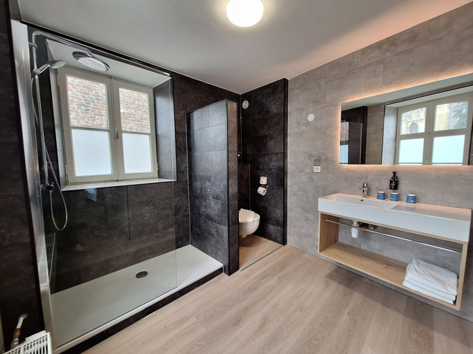 Bathroom 3, Fletcher Hotel-Restaurant La Ville Blanche, Thorn