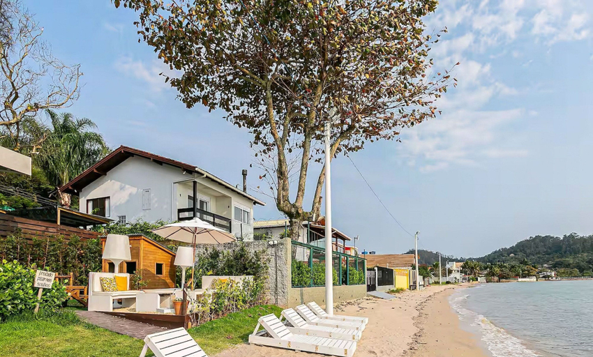 Beach, Seafront Beautiful House in Sto. Antonio Cda1647, Florianopolis