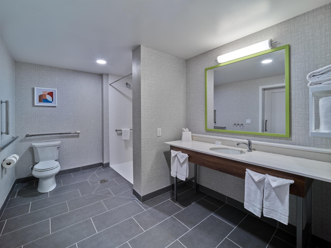 Bathroom 4, Hampton Inn by Hilton Omaha UN Medical Center Area, Douglas