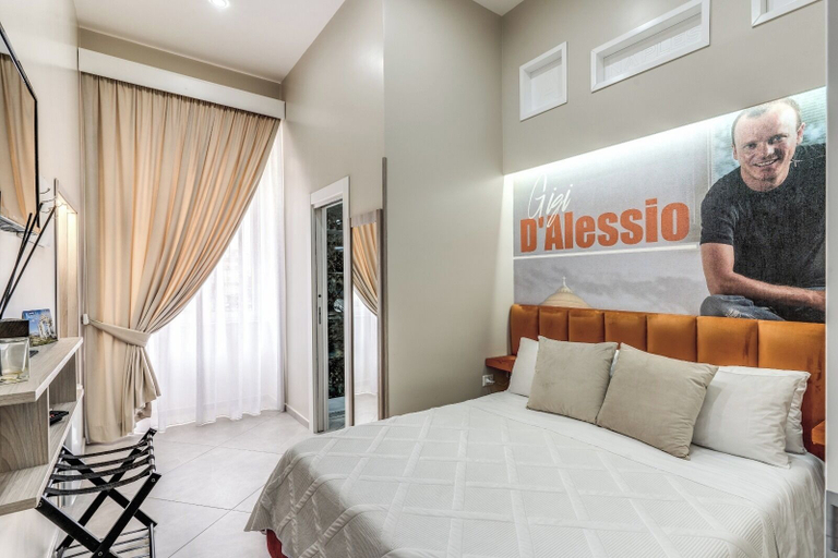 Bedroom 5, AV Rooms Napoli, Napoli