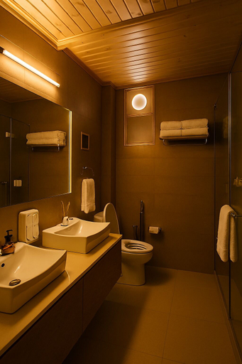 Bathroom 4, Vilãsa Lall Ji Resort, Chamba