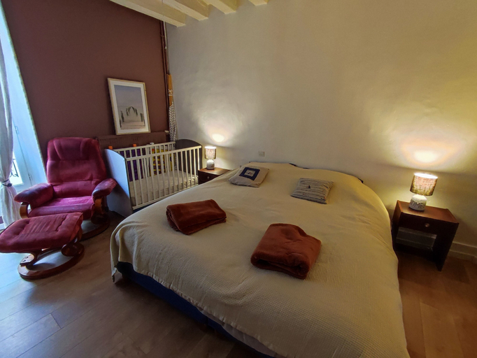 Bedroom 4, Gite de la Vallée, Sarthe