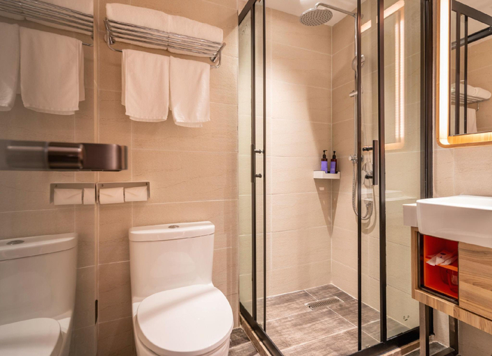 Bathroom 4, Hanting Premium Hotel Xiamen SM Plaza Songbo, Xiamen