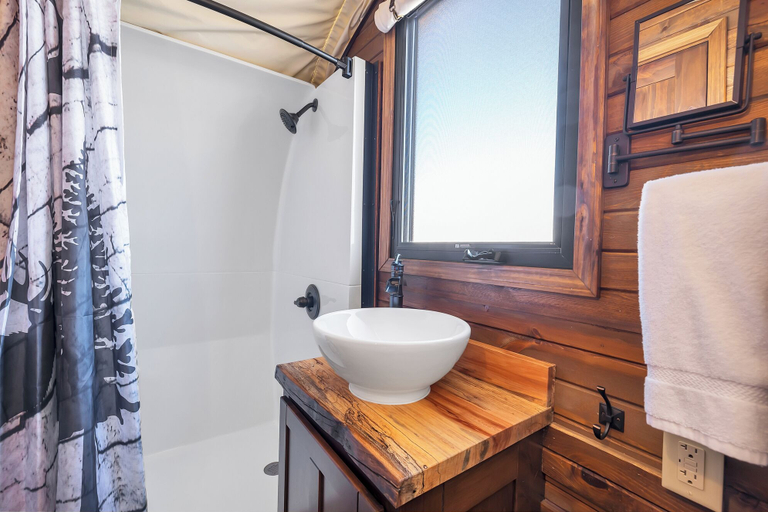 Bathroom 4, Zion White Bison, Washington