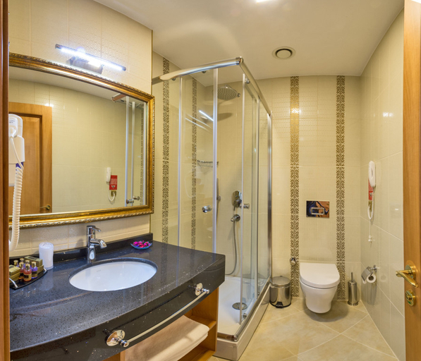 Bathroom 5, Aprilis Gold Hotel, Fatih