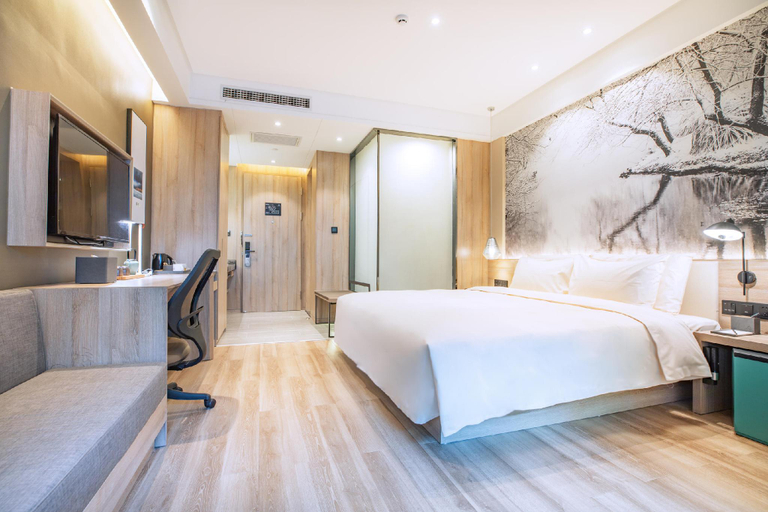 Bedroom 2, Atour Hotel Ji‘nan Zhangqiu Shiji Avenue, Jinan