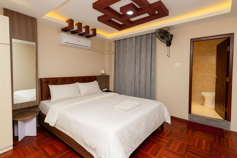 Bedroom 2, Applewood inn, Bagmati