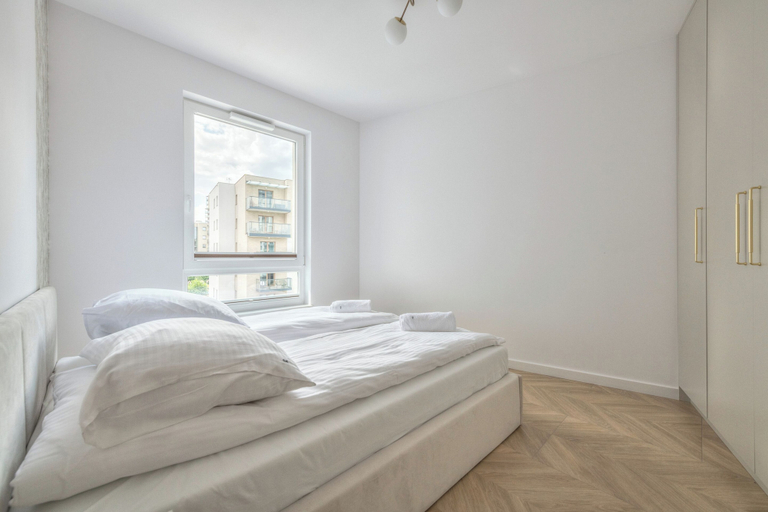 Bedroom 3, Horizon 34 by Grand Apartments, Gdańsk City