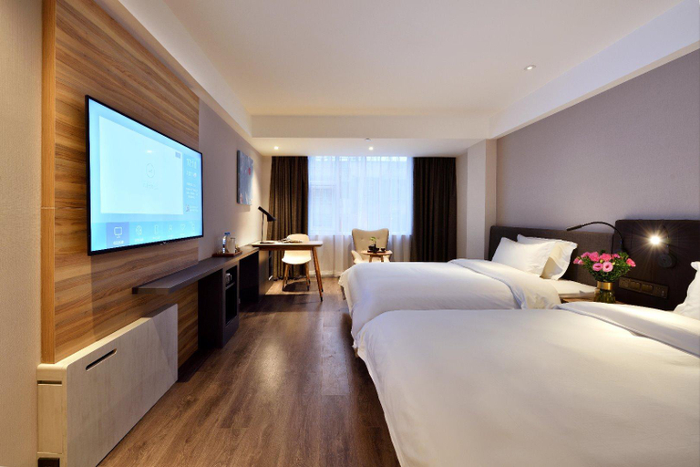 Bedroom 3, Hanting Premium Hotel Chengdu Shuhan Road East Metro Station, Chengdu