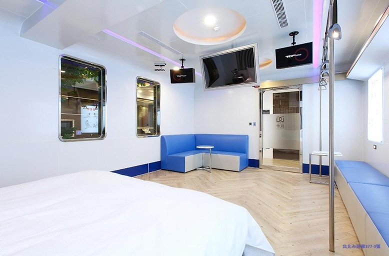 Bedroom 3, 探索汽車旅館 延平館 台北市旅館377-3號, Taipei City