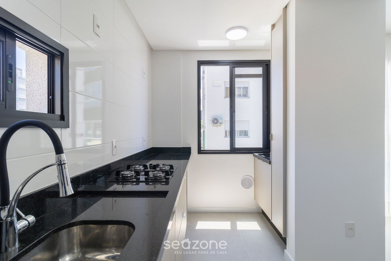 Private kitchen, Modern Studio 650m From Ufsc - Cnt303, Florianopolis