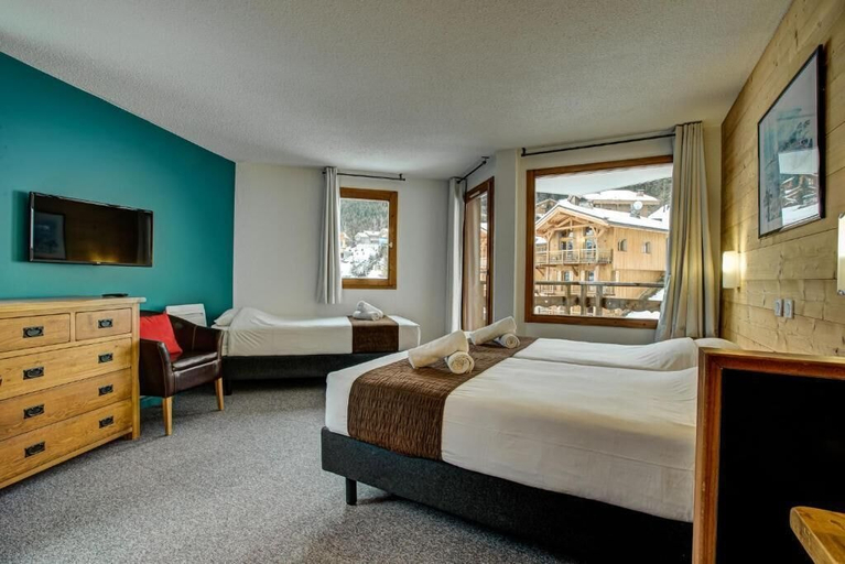 Bedroom 2, Hôtel Le Montana, Savoie