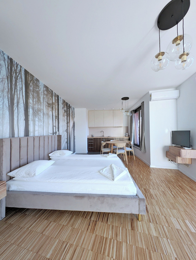 Bedroom 3, Turnau City Aparthotel, Kraków City